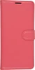 Чехол-книжка PU для Xiaomi Poco X3 (Pro) красная с магнитом