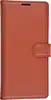 Чехол-книжка PU для Huawei Honor 10x Lite коричневая с магнитом