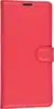 Чехол-книжка PU для Realme 7 красная с магнитом