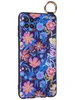 Силиконовый чехол Flower для Samsung Galaxy A12 Разноцветные ромашки (с ручкой)