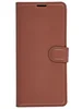 Чехол-книжка PU для Xiaomi Poco M3 коричневая с магнитом