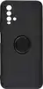 Силиконовый чехол Stocker edge для Xiaomi Redmi 9T черный с кольцом
