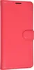 Чехол-книжка PU для Xiaomi Mi 11 красная с магнитом