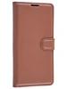 Чехол-книжка PU для Realme 8 (Pro) коричневая с магнитом