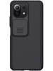 Пластиковый чехол Nillkin CamShield case для Xiaomi Mi 11 Lite / Xiaomi 11 Lite 5G NE черный