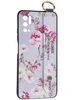 Силиконовый чехол Flower для Xiaomi Poco M3 Pro / Redmi Note 10T Весенние цветы (с ручкой)
