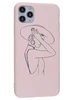 Силиконовый чехол Soft для iPhone 11 Pro Max силуэт дамы