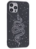 Силиконовый чехол Soft для IPhone 12, 12 Pro белая змея