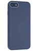 Силиконовый чехол Glass для iPhone 7, 8, SE 2020, SE 2022 синий