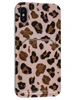 Силиконовый чехол Art Case для iPhone X, XS, 10 Леопардовый принт