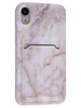 Силиконовый чехол Art Case для iPhone XR Белый мрамор