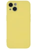 Силиконовый чехол Soft edge №2 для iPhone 13 желтый