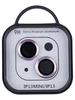 Защитное стекло КейсБерри MX для IPhone 13 на камеру розовое №1