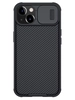 Силиконовый чехол Nillkin Camshield Pro для iPhone 13 черный (для MagSafe)