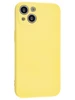 Силиконовый чехол SOFT №2 для iPhone 13 желтый