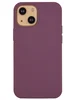 Силиконовый чехол Silicone Case для iPhone 13 mini бордовый
