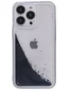 Силиконовый чехол Brilliant powder для iPhone 13 Pro черный