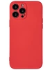 Силиконовый чехол Soft edge №2 для iPhone 13 Pro Max красный