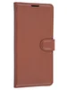 Чехол-книжка PU для Realme Narzo 30 5G / Realme 8 5G коричневая с магнитом