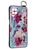 Силиконовый чехол Flower для Realme Narzo 30 5G / Realme 8 5G Акварельные цветы (с ручкой)