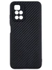 Силиконовый чехол Carboniferous для Xiaomi Redmi 10 черный