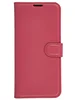 Чехол-книжка PU для OnePlus Nord 2 красная с магнитом