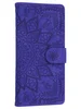 Чехол-книжка Weave Case для Huawei Honor 50 фиолетовая