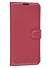 Чехол-книжка PU для Samsung Galaxy M22 красная с магнитом