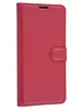 Чехол-книжка PU для Samsung Galaxy A03 Core красная с магнитом