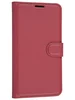 Чехол-книжка PU для Samsung Galaxy S21 FE красная с магнитом