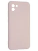 Силиконовый чехол Soft Plus для Samsung Galaxy A03 розовый