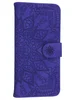 Чехол-книжка Weave Case для Huawei P50 Pro фиолетовая