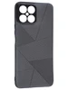 Силиконовый чехол Abstraction для Huawei Honor X8 4G черный