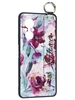 Силиконовый чехол Flower для Huawei Nova 9 SE Акварельные цветы (с ручкой)