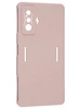 Силиконовый чехол Soft edge для Xiaomi Poco F4 GT розовый