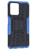 Пластиковый чехол Antishock для Realme C35 черно-синий
