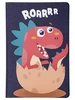 Чехол-книжка Fairytale Book для Samsung Galaxy Tab S8 динозавр