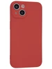 Силиконовый чехол Soft edge для iPhone 14 красный