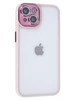 Пластиковый чехол Edging для IPhone 14 розовый