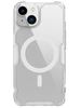 Пластиковый чехол Nillkin для iPhone 14 Plus / 15 Plus прозрачный (для Magsafe)