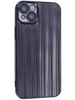 Силиконовый чехол Brush case для iPhone 14 Plus / 15 Plus черный