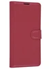 Чехол-книжка PU для Xiaomi Poco C40 красная с магнитом