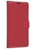 Чехол-книжка PU для Xiaomi 12 Pro красная с магнитом