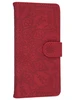 Чехол-книжка Weave Case для Huawei P50 красная