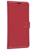 Чехол-книжка PU для Xiaomi Redmi 10A красная с магнитом