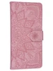 Чехол-книжка Weave Case для Tecno Spark 9 Pro розовая