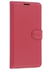 Чехол-книжка PU для Tecno Pop 6 Pro красная с магнитом