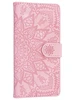 Чехол-книжка Weave Case для Oppo A17 розовая