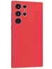 Силиконовый чехол Soft edge для Samsung Galaxy S23 Ultra красный