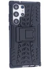 Пластиковый чехол Antishock для Samsung Galaxy S23 Ultra черный